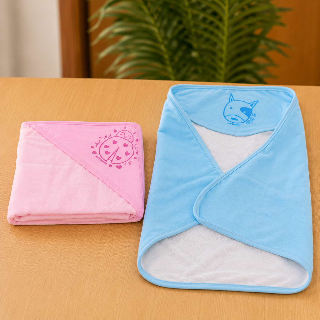Toalha com Capuz para Bebê: Conforto, Aconchego e Maciez no Banho do Seu Pequeno