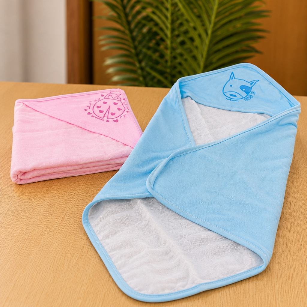 Toalha com Capuz para Bebê: Conforto, Aconchego e Maciez no Banho do Seu Pequeno